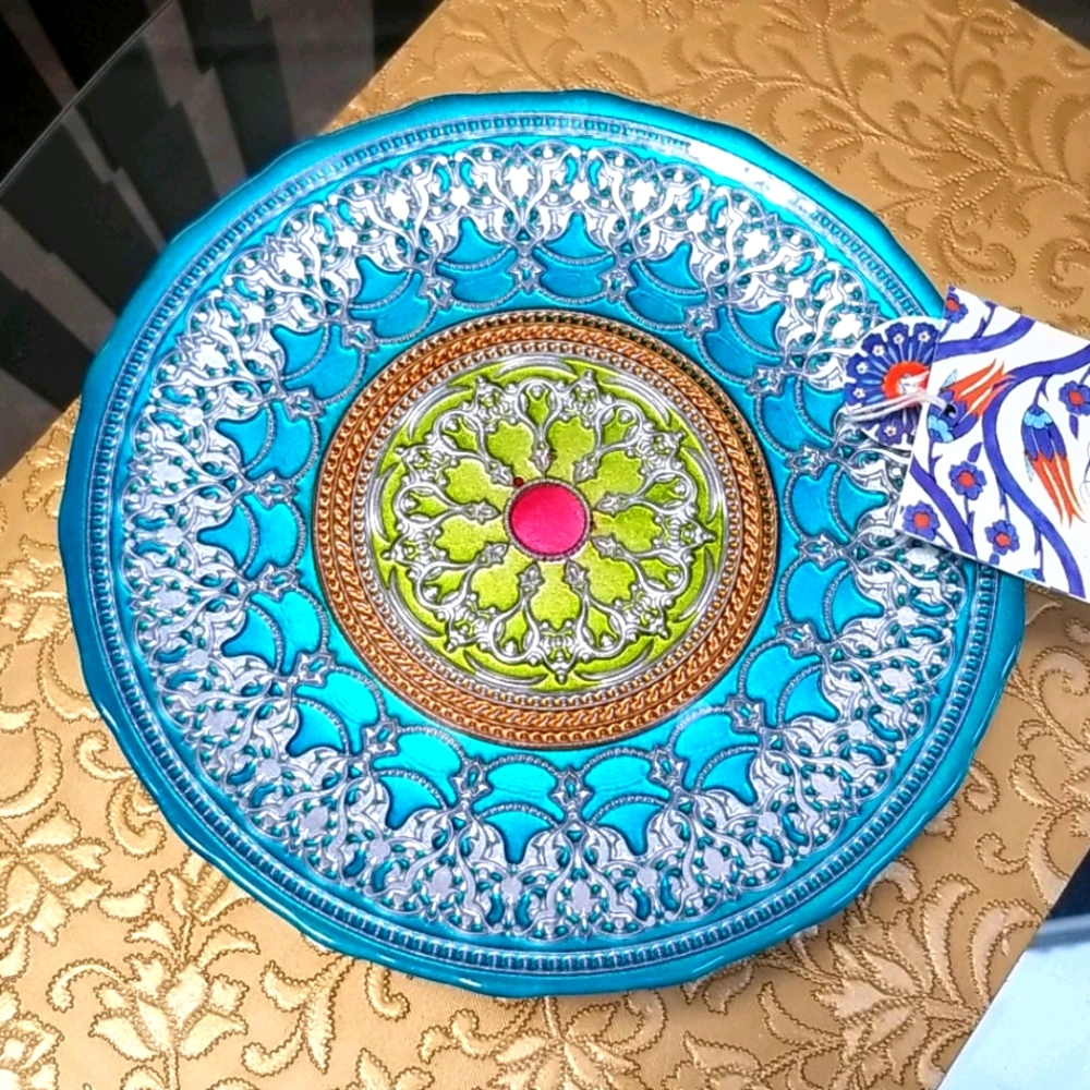 Turkish cake plate new